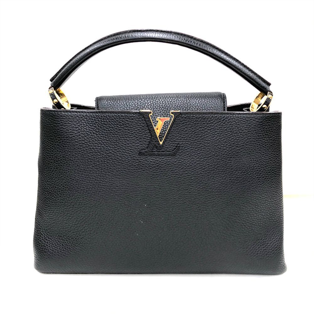 Louis Vuitton Capucines Handbag Black